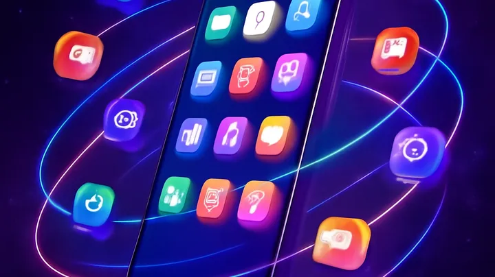 4777 BTU COM - Sleek smartphone floating in space 4777 BTU COM Sleek smartphone floating in space